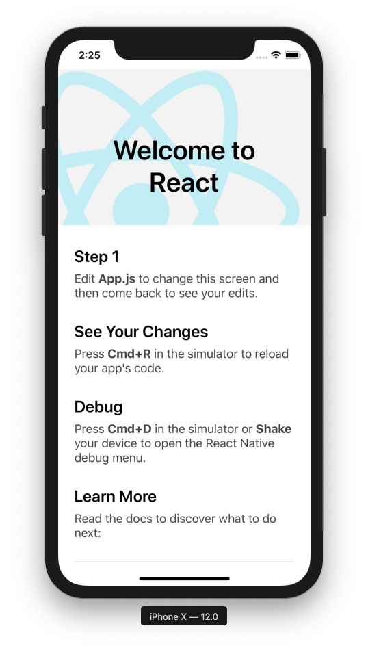 가상장치에서 실행된 앱